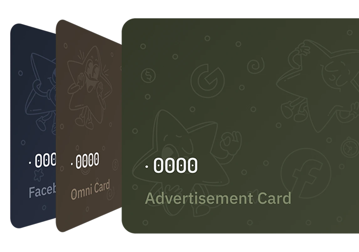 Our cards are convenient, safe and profitable
